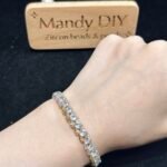 Kit 215 (Tutorial Ready) | DIY Bracelet Kit with 5A Zircon Beads | All-Inclusive Beginner Jewelry Making Gift for Women | Video Guide Included - Image 3