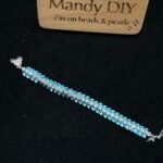 Kit 143B | DIY Bracelet Kit with 5A Zircon Beads | All-Inclusive Beginner Jewelry Making Gift for Women | Video Guide Included - Image 4