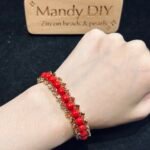 Kit 41 | DIY Bracelet Kit with 5A Zircon Beads | All-Inclusive Beginner Jewelry Making Gift for Women | Video Guide Included - Image 4