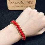 Kit 41 | DIY Bracelet Kit with 5A Zircon Beads | All-Inclusive Beginner Jewelry Making Gift for Women | Video Guide Included - Image 2