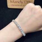 Kit 211 | DIY Bracelet Kit with 5A Zircon Beads | All-Inclusive Beginner Jewelry Making Gift for Women | Video Guide Included - Image 3