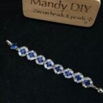 Kit 13 | DIY Bracelet Kit with 5A Zircon Beads | All-Inclusive Beginner Jewelry Making Gift for Women | Video Guide Included