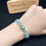 Kit 168 (Tutorial Ready) | DIY Bracelet Kit with 5A Zircon Beads | All-Inclusive Beginner Jewelry Making Gift for Women | Video Guide Included - Image 3