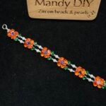 Kit 26 (Tutorial Ready) | DIY Bracelet Kit with 5A Zircon Beads | All-Inclusive Beginner Jewelry Making Gift for Women | Video Guide Included