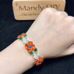 Kit 26 (Tutorial Ready) | DIY Bracelet Kit with 5A Zircon Beads | All-Inclusive Beginner Jewelry Making Gift for Women | Video Guide Included - Image 3