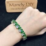 Kit 76 | DIY Bracelet Kit with 5A Zircon Beads | All-Inclusive Beginner Jewelry Making Gift for Women | Video Guide Included - Image 4