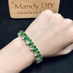 Kit 76 | DIY Bracelet Kit with 5A Zircon Beads | All-Inclusive Beginner Jewelry Making Gift for Women | Video Guide Included - Image 2