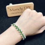 Kit 44 | DIY Bracelet Kit with 5A Zircon Beads | All-Inclusive Beginner Jewelry Making Gift for Women | Video Guide Included - Image 2