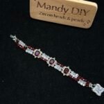 Kit 148 | DIY Bracelet Kit with 5A Zircon Beads | All-Inclusive Beginner Jewelry Making Gift for Women | Video Guide Included