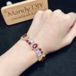 Kit 148 | DIY Bracelet Kit with 5A Zircon Beads | All-Inclusive Beginner Jewelry Making Gift for Women | Video Guide Included - Image 2