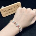 Kit 79 | DIY Bracelet Kit with 5A Zircon Beads | All-Inclusive Beginner Jewelry Making Gift for Women | Video Guide Included - Image 2