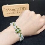 Kit 174 | DIY Bracelet Kit with 5A Zircon Beads | All-Inclusive Beginner Jewelry Making Gift for Women | Video Guide Included - Image 2