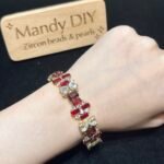 Kit 157 | DIY Bracelet Kit with 5A Zircon Beads | All-Inclusive Beginner Jewelry Making Gift for Women | Video Guide Included - Image 2