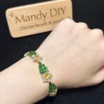 Kit 78 (Tutorial Ready) | DIY Bracelet Kit with 5A Zircon Beads | All-Inclusive Beginner Jewelry Making Gift for Women | Video Guide Included - Image 2