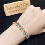 Kit 101 (Tutorial Ready) | DIY Bracelet Kit with 5A Zircon Beads | All-Inclusive Beginner Jewelry Making Gift for Women | Video Guide Included - Image 2