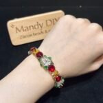 Kit 112 (Tutorial Ready) | DIY Bracelet Kit with 5A Zircon Beads | All-Inclusive Beginner Jewelry Making Gift for Women | Video Guide Included - Image 2