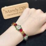 Kit 112 (Tutorial Ready) | DIY Bracelet Kit with 5A Zircon Beads | All-Inclusive Beginner Jewelry Making Gift for Women | Video Guide Included - Image 4