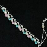 Kit 115 (Tutorial Ready) | DIY Bracelet Kit with 5A Zircon Beads | All-Inclusive Beginner Jewelry Making Gift for Women | Video Guide Included