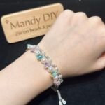 Kit 115 (Tutorial Ready) | DIY Bracelet Kit with 5A Zircon Beads | All-Inclusive Beginner Jewelry Making Gift for Women | Video Guide Included - Image 4