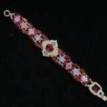 Kit 408 | DIY Bracelet Kit with 5A Zircon Beads | All-Inclusive Beginner Jewelry Making Gift for Women | Video Guide Included