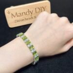 Kit 56 | DIY Bracelet Kit with 5A Zircon Beads | All-Inclusive Beginner Jewelry Making Gift for Women | Video Guide Included - Image 2