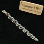 Kit 85 (Tutorial Ready) | DIY Bracelet Kit with 5A Zircon Beads | All-Inclusive Beginner Jewelry Making Gift for Women | Video Guide Included