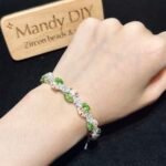 Kit 126 (Tutorial Ready) | DIY Bracelet Kit with 5A Zircon Beads | All-Inclusive Beginner Jewelry Making Gift for Women | Video Guide Included - Image 2