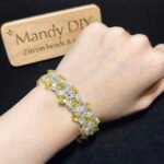 Kit 200 | DIY Bracelet Kit with 5A Zircon Beads | All-Inclusive Beginner Jewelry Making Gift for Women | Video Guide Included - Image 2