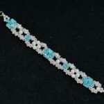 Kit 133 | DIY Bracelet Kit with 5A Zircon Beads | All-Inclusive Beginner Jewelry Making Gift for Women | Video Guide Included