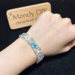 Kit 133 | DIY Bracelet Kit with 5A Zircon Beads | All-Inclusive Beginner Jewelry Making Gift for Women | Video Guide Included - Image 2