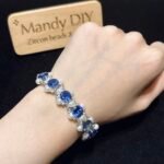 Kit 6 | DIY Bracelet Kit with 5A Zircon Beads | All-Inclusive Beginner Jewelry Making Gift for Women | Video Guide Included - Image 2