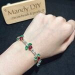 Kit 45 | DIY Bracelet Kit with 5A Zircon Beads | All-Inclusive Beginner Jewelry Making Gift for Women | Video Guide Included - Image 2