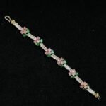 Kit 406 | DIY Bracelet Kit with 5A Zircon Beads | All-Inclusive Beginner Jewelry Making Gift for Women | Video Guide Included