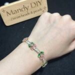 Kit 406 | DIY Bracelet Kit with 5A Zircon Beads | All-Inclusive Beginner Jewelry Making Gift for Women | Video Guide Included - Image 2