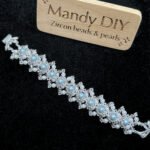 Kit 232 | DIY Bracelet Kit with 5A Zircon Beads | All-Inclusive Beginner Jewelry Making Gift for Women | Video Guide Included