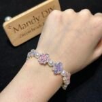 Kit 355 (Tutorial Ready) | DIY Bracelet Kit with 5A Zircon Beads | All-Inclusive Beginner Jewelry Making Gift for Women | Video Guide Included - Image 3