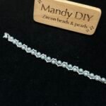 Kit 227 (Tutorial Ready) | DIY Bracelet Kit with 5A Zircon Beads | All-Inclusive Beginner Jewelry Making Gift for Women | Video Guide Included