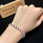 Kit 352 (Tutorial Ready) | DIY Bracelet Kit with 5A Zircon Beads | All-Inclusive Beginner Jewelry Making Gift for Women | Video Guide Included - Image 2