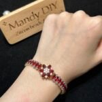 Kit 91 | DIY Bracelet Kit with 5A Zircon Beads | All-Inclusive Beginner Jewelry Making Gift for Women | Video Guide Included - Image 3