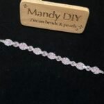 Kit 296 (Tutorial Ready) | DIY Bracelet Kit with 5A Zircon Beads | All-Inclusive Beginner Jewelry Making Gift for Women | Video Guide Included