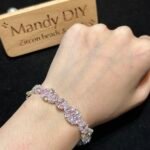 Kit 296 (Tutorial Ready) | DIY Bracelet Kit with 5A Zircon Beads | All-Inclusive Beginner Jewelry Making Gift for Women | Video Guide Included - Image 2