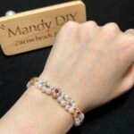 Kit 315 | DIY Bracelet Kit with 5A Zircon Beads | All-Inclusive Beginner Jewelry Making Gift for Women | Video Guide Included - Image 2