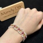 Kit 52 | DIY Bracelet Kit with 5A Zircon Beads | All-Inclusive Beginner Jewelry Making Gift for Women | Video Guide Included - Image 2