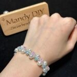 Kit 223 | DIY Bracelet Kit with 5A Zircon Beads | All-Inclusive Beginner Jewelry Making Gift for Women | Video Guide Included - Image 2