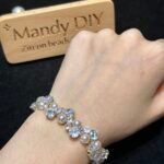 Kit 80 (Tutorial Ready) | DIY Bracelet Kit with 5A Zircon Beads | All-Inclusive Beginner Jewelry Making Gift for Women | Video Guide Included - Image 2