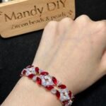 Kit 329 (Tutorial Ready) | DIY Bracelet Kit with 5A Zircon Beads | All-Inclusive Beginner Jewelry Making Gift for Women | Video Guide Included - Image 2