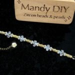 Kit 99A (Tutorial Ready) | DIY Bracelet Kit with 5A Zircon Beads | All-Inclusive Beginner Jewelry Making Gift for Women | Video Guide Included