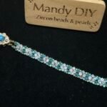 Kit 142 (Tutorial Ready) | DIY Bracelet Kit with 5A Zircon Beads | All-Inclusive Beginner Jewelry Making Gift for Women | Video Guide Included