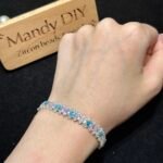 Kit 162 (Tutorial Ready) | DIY Bracelet Kit with 5A Zircon Beads | All-Inclusive Beginner Jewelry Making Gift for Women | Video Guide Included - Image 2