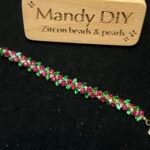 Kit 95 (Tutorial Ready) | DIY Bracelet Kit with 5A Zircon Beads | All-Inclusive Beginner Jewelry Making Gift for Women | Video Guide Included